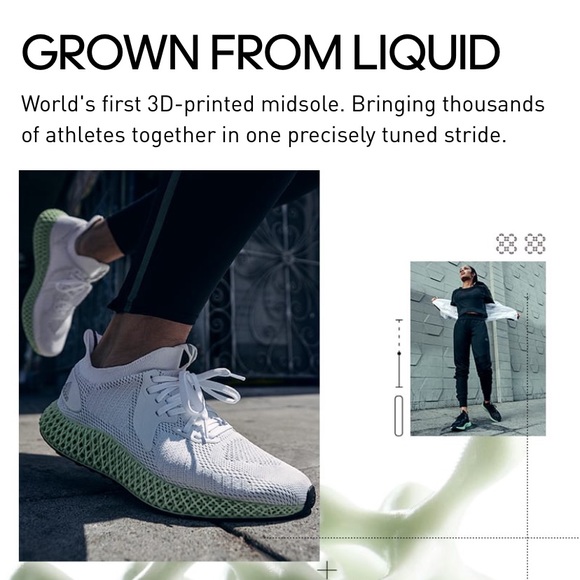 NIB Adidas Alphaedge 4D Mens - 3D printed - Picture 3 of 5